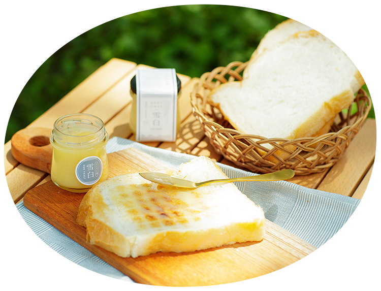 はちみつバター雪白