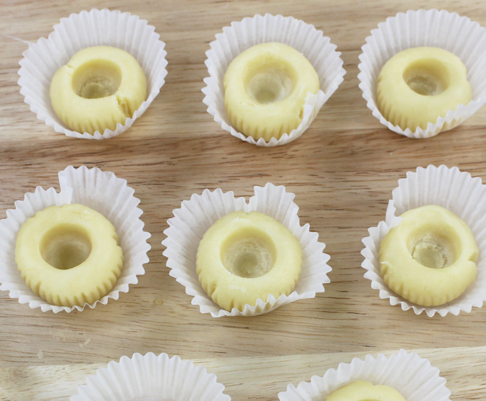 160℃で15分程度焼成