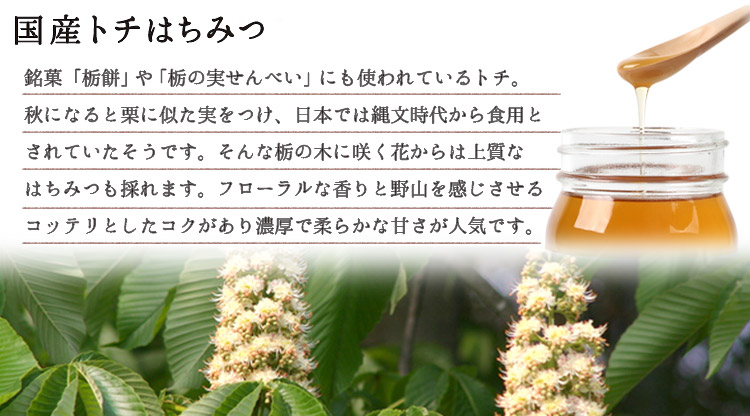 国産トチはちみつ