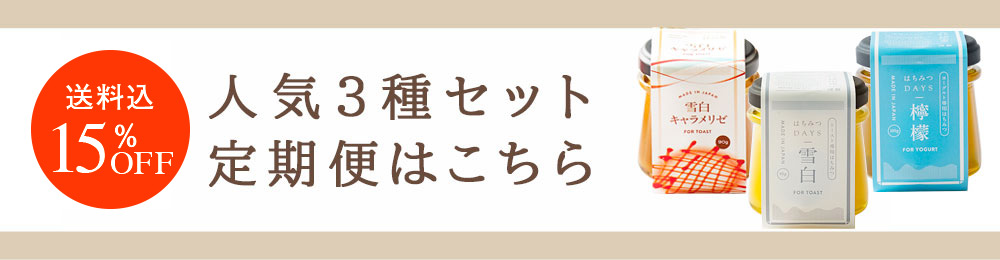 人気アイテム3種セット定期便