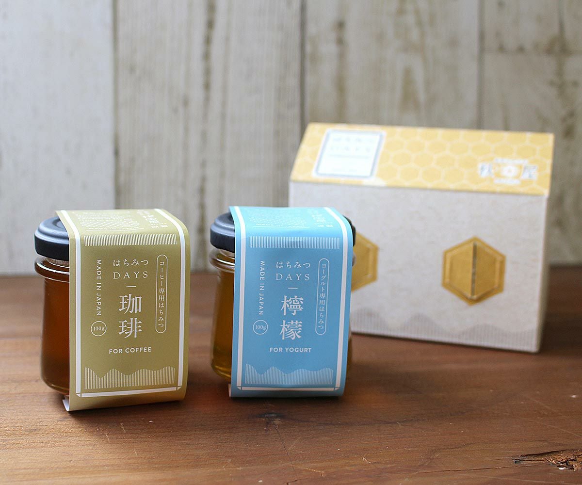 はちみつDAYSギフトセット（珈琲,檸檬）の通販 | はちみつ専門店 秋田屋