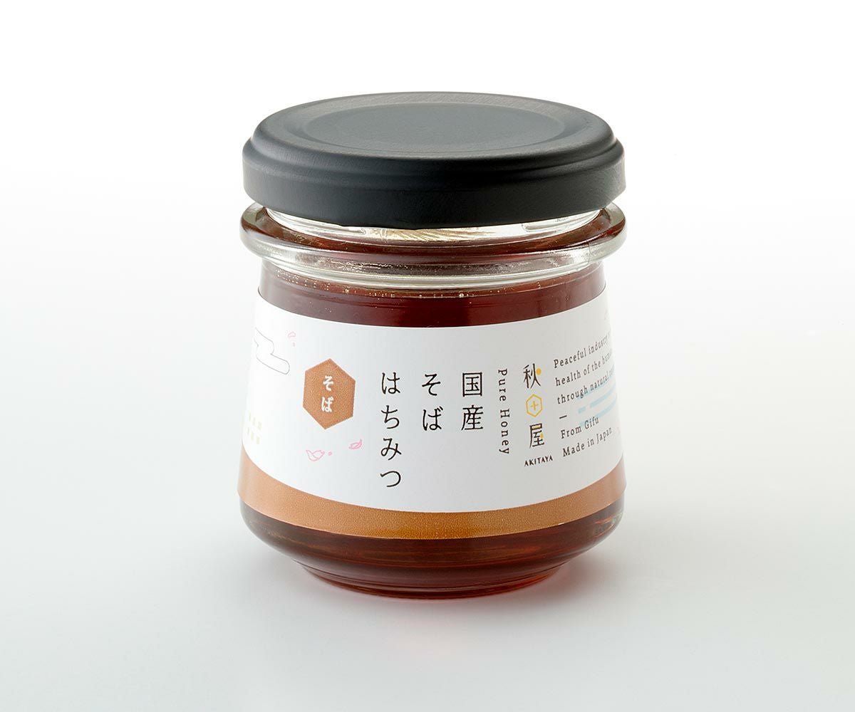 国産そばはちみつ 100g（瓶）の通販 | はちみつ専門店 秋田屋