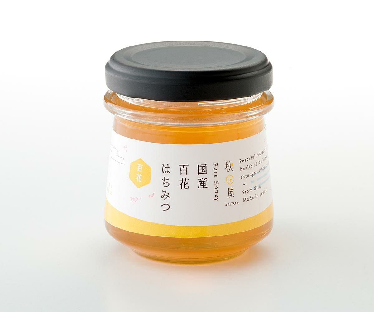 百花はちみつ　4本セット 近藤養蜂場 / 国産百花蜜 500g×4本 計2㎏セット