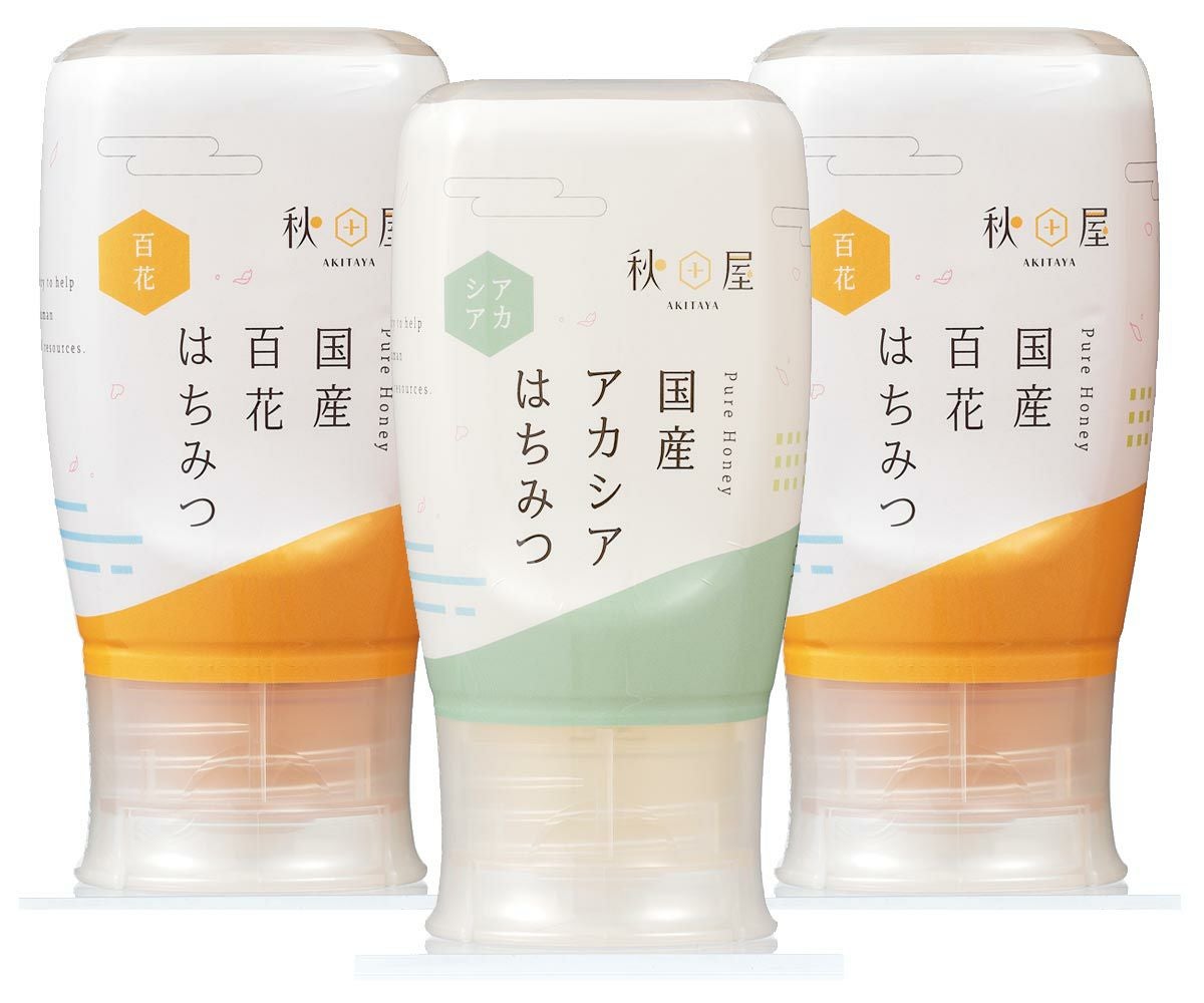 国産はちみつ3本セット